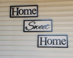 Home Sweet Home. (set of 3 signs)